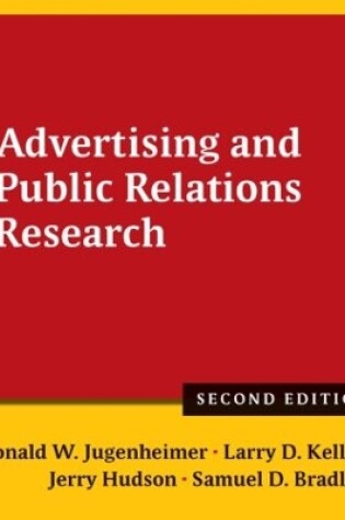 Cover of Advertising and Public Relations Research