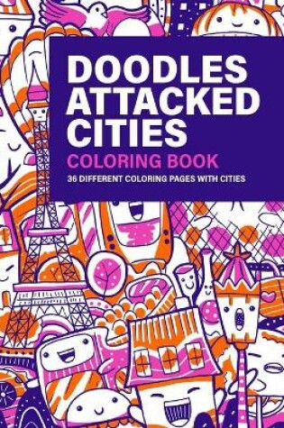 Cover of Doodles Attacked Cities Coloring Book