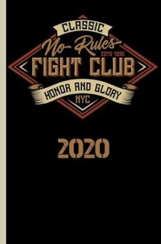 Cover of Classic No Rules Fight Club Honor And Glory NYC 2020