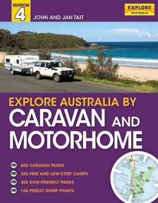 Book cover for Explore Australia by Caravan and Motorhome