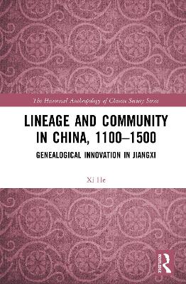 Book cover for Lineage and Community in China, 1100–1500