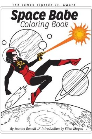 Cover of Space Babe Coloring Book