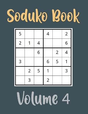 Book cover for Soduko Book Volume 4