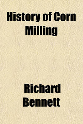 Book cover for History of Corn Milling