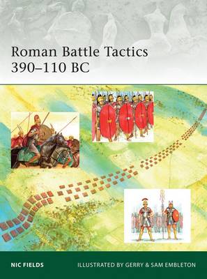 Book cover for Roman Battle Tactics 390-110 BC