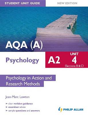 Book cover for Aqa a Psychology A2 Student Unit Guide