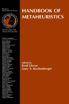 Cover of Handbook of Metaheuristics