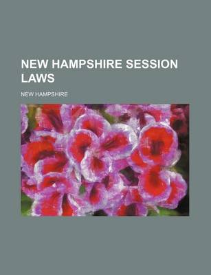 Book cover for New Hampshire Session Laws