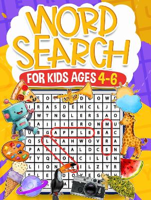 Book cover for Word Search for Kids Ages 4-6  Volume 2