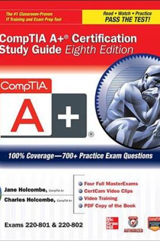 Cover of Comptia A+ Certification Study Guide, Eighth Edition (Exams 220-801 & 220-802)