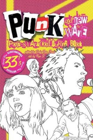 Cover of Punk & New Wave Pop Star Colouring Book