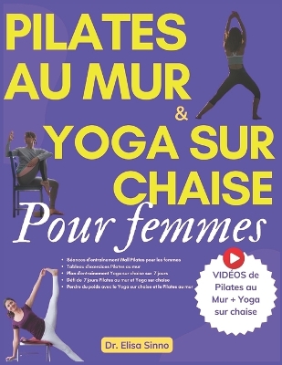 Book cover for Pilates au mur et Yoga sur chaise pour femmes