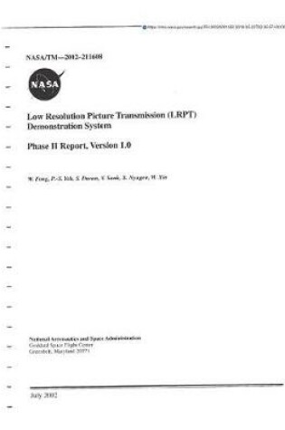 Cover of Low Resolution Picture Transmission (Lrpt) Demonstration System. Phase II; 1.0