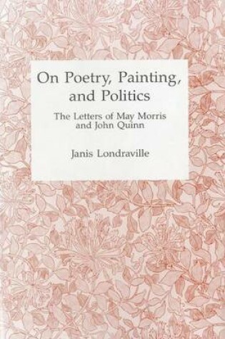 Cover of On Poetry, Painting, and Politics