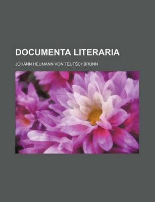 Book cover for Documenta Literaria