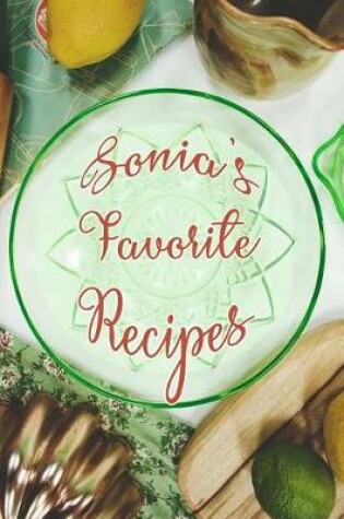 Cover of Sonia's Favorite Recipes