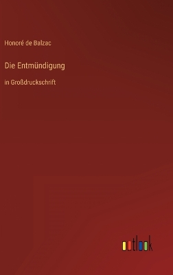 Book cover for Die Entmündigung