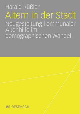 Book cover for Altern in der Stadt