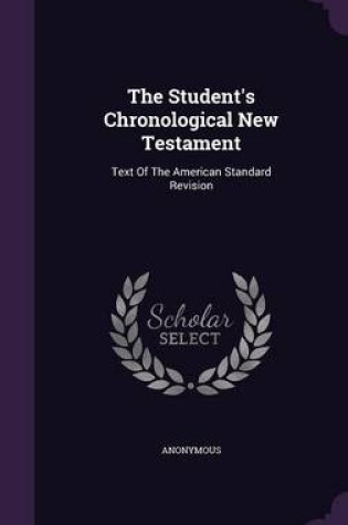 Cover of The Student's Chronological New Testament