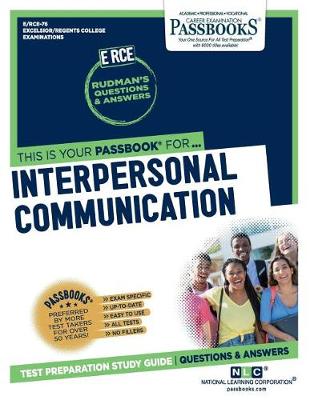 Book cover for Interpersonal Communication (Rce-76)