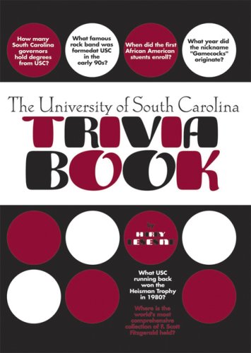 Book cover for The University of South Carolina Trivia Book