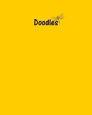 Book cover for Doodles Journal - Great for Sketching, Doodling or Planning with Sunshine Yellow Cover