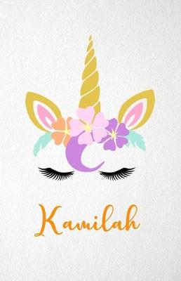 Book cover for Kamilah A5 Lined Notebook 110 Pages