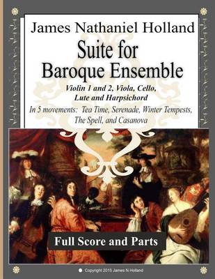 Book cover for Suite for Baroque Ensemble