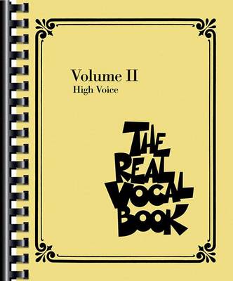 Book cover for The Real Vocal Book - Volume II