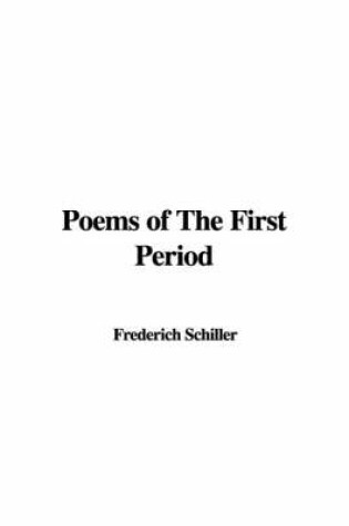 Cover of Poems of the First Period