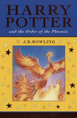 Book cover for "Harry Potter and the Order of the Phoenix"