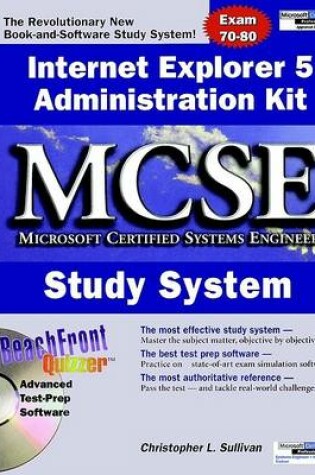 Cover of Internet Explorer 5 Administration Kit MCSE Study System