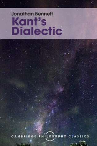 Cover of Kant's Dialectic