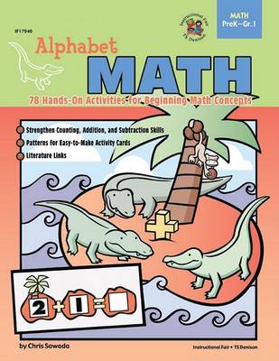 Book cover for Alphabet Math, Grades Prek to 1