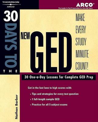 Book cover for 30 Days to the New Ged