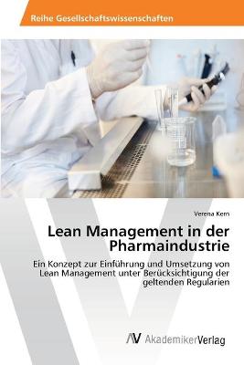 Book cover for Lean Management in der Pharmaindustrie