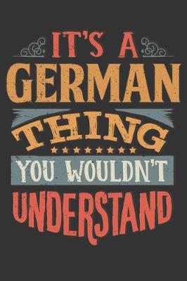 Book cover for Its A German Thing You Wouldnt Understand