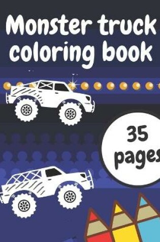 Cover of Monster Truck Coloring Book