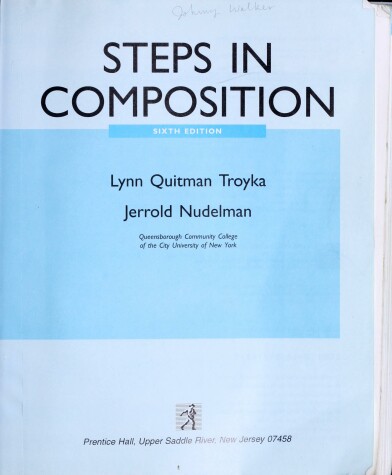 Book cover for Steps in Composition