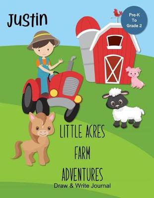 Book cover for Justin Little Acres Farm Adventures