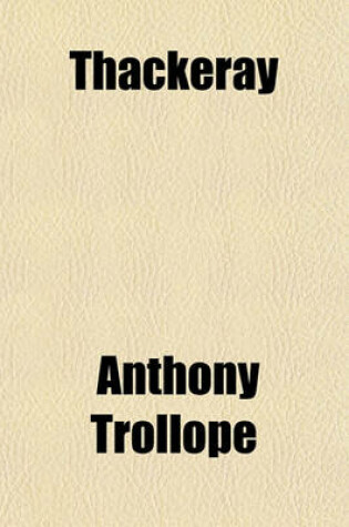 Cover of Thackeray Volume 36