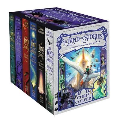 Book cover for The Land of Stories Complete Hardcover Gift Set