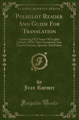 Cover of Polyglot Reader and Guide for Translation