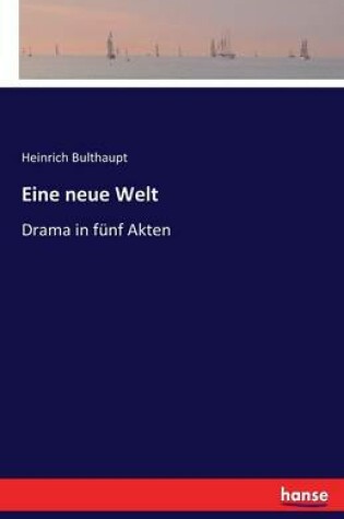 Cover of Eine neue Welt