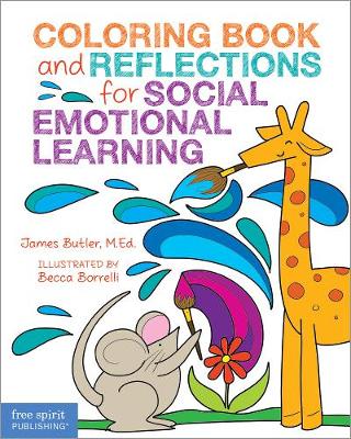 Book cover for Coloring Book and Reflections for Social Emotional Learning