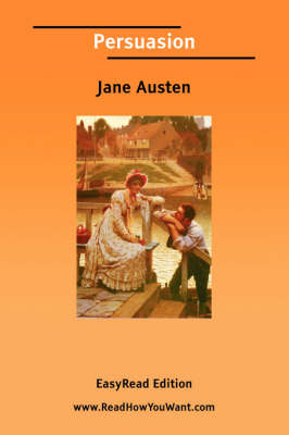 Book cover for Persuasion [Easyread Edition]