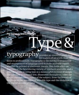 Book cover for Type & Typography