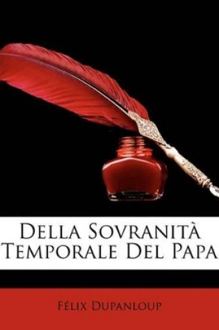 Cover of Della Sovranit Temporale del Papa