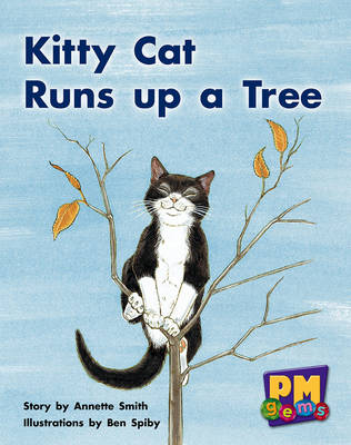 Book cover for Kitty Cat Runs up a Tree