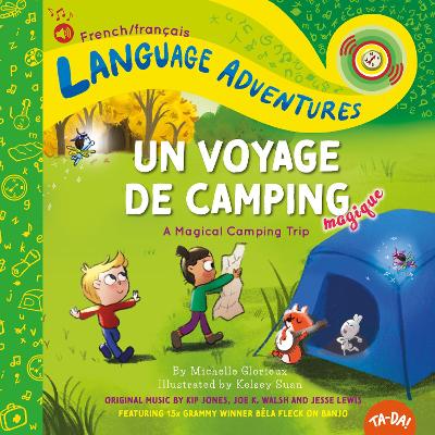 Book cover for Un voyage de camping magique (A Magical Camping Trip, French / francais language)